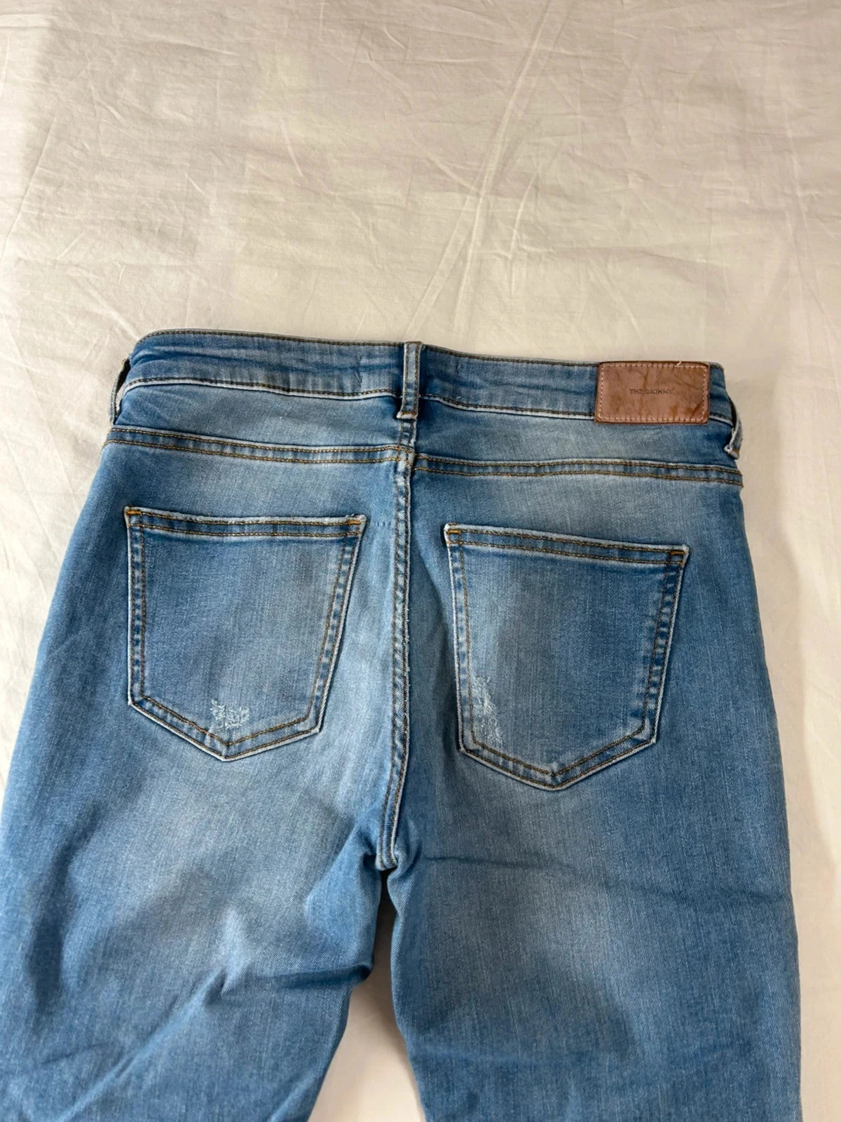 Lichtblauwe Zara jeans – photo 9